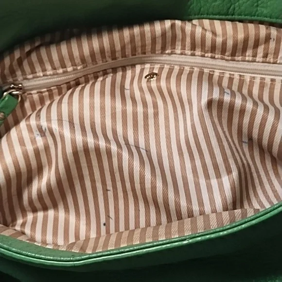 Kate Spade VGC Green 100% Cow Leather Shoulder Bag. Pebbled. - Picture 14 of 16